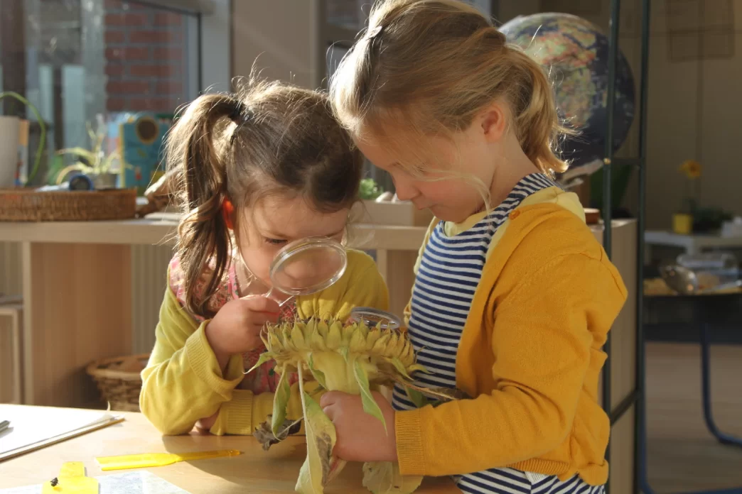 Reception class children