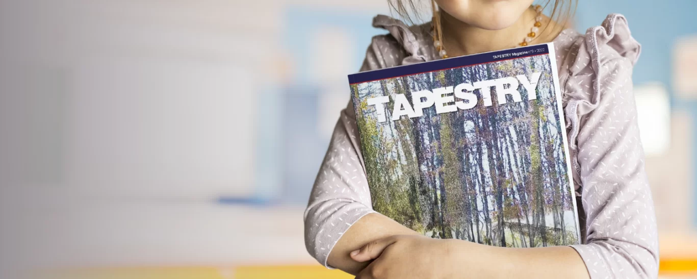 Tapestry magazine banner