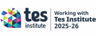 Working with Tes Institute Logo 2025-26-1